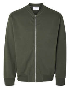 SELECTED SLHMACK SWEAT BOMBER LS NOOS