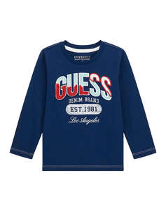 GUESS LS T-SHIRT БЛУЗА CHILDRENS BOY
