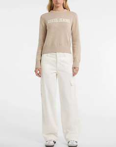 GUESS JEANS GJ LS CN GUESS J INTARSIA SWTR ДАМСКА БЛУЗА