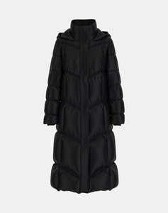 GUESS GLORIA QUILTED LONG PUFFER ДАМСКО ПАЛТО
