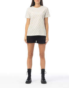 GUESS 4G RHOMBUS STUDS SS T-SHIRT ДАМСКА БЛУЗА