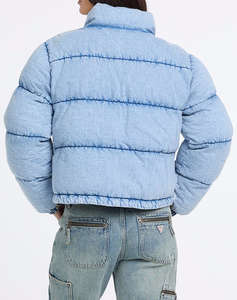 GUESS JEANS GJ DENIM PUFFER ДАМСКО ПАЛТО