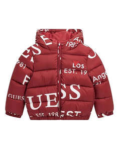 GUESS OVERSIZE HOODED LS PUFFER MENS CHILDRENS UNISEX