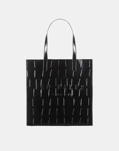 TED BAKER CROCCON Croc Effect Large Icon Bag