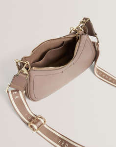 TED BAKER LAARNA Webbing Small Leather Shoulder Bag