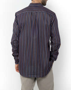 THE BOSTONIANS РИЗА ACORN TWILL REGULAR FIT Stripe TWILL Button-down Regular FIT