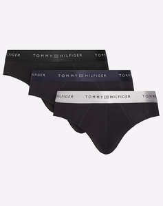 TOMMY HILFIGER 3P BRIEF METALLIC WB