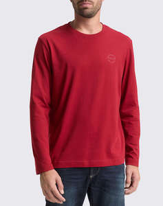 TOM TAILOR PRINTED LONGSLEEVE МЪЖКА БЛУЗА