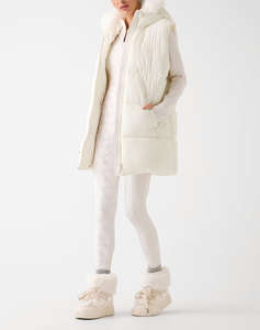 GUESS KATRINA SKI HOODY VEST ДАМСКО ПАЛТО