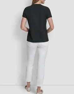 DKNY P5MOEWNA Тениска с къс ръкав DKNY