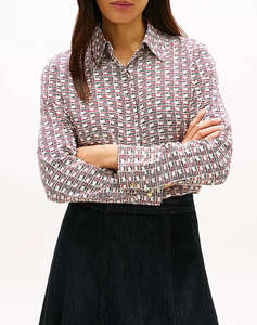 TOMMY HILFIGER VIS TWILL LS REGULAR SHIRT