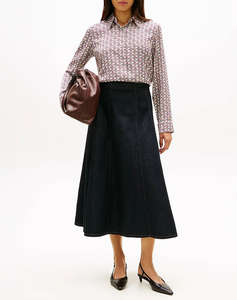 TOMMY HILFIGER VIS TWILL LS REGULAR SHIRT