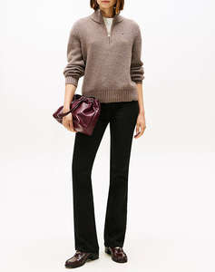 TOMMY HILFIGER DNM BLACK BOOTCUT RW