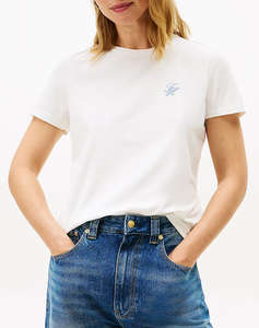 TOMMY HILFIGER TH SCRIPT REG C-NK SS TEE