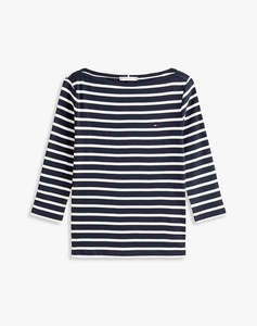 TOMMY HILFIGER NEW CODY SLIM BOAT-NK 3/4SLV