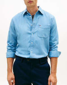 TOMMY HILFIGER BEDFORD INDIGO RF SHIRT