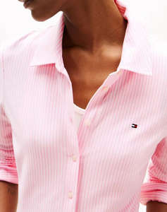 TOMMY HILFIGER 1985 SLIM PIQUE LS SHIRT