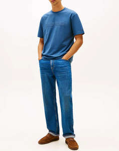 TOMMY HILFIGER MIX MEDIA GRAPHIC TEE