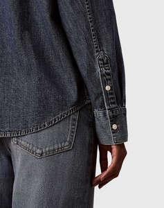 CALVIN KLEIN LS CLASSIC DENIM SHIRT BLUE WHAR