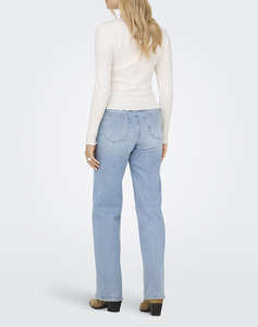 ONLY ONLINA LIFE L/S V-NECK TOP JRS