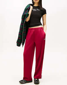 TOMMY JEANS TJW SLIM ESS LOGO 1 RIB TEE EXT