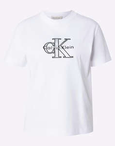 CALVIN KLEIN JEANS SS CLASSIC MONOLOGO METALLIC CNE
