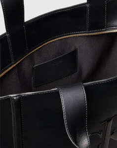 CALVIN KLEIN RAISED CK MEDIUM TOTE