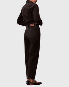 CALVIN KLEIN JEANS EU BARREL JEAN CK ESSENTIAL BLAC