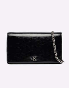 CALVIN KLEIN JEANS CK METALLIC WALLET ON CHAIN