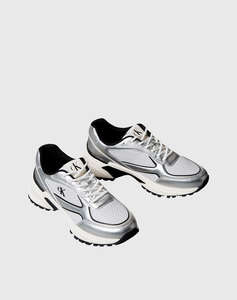 CALVIN KLEIN JEANS HIKE RUNNER LACEUP MESH MIX MET
