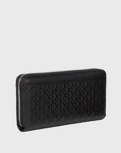 CALVIN KLEIN JEANS EMBOSSED AOP LONG ZIP AROUND