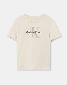 CALVIN KLEIN JEANS CK MONOGRAM SS T-SHIRT