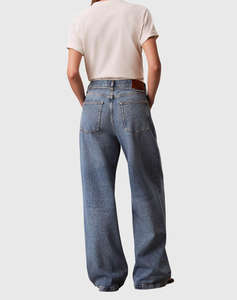 CALVIN KLEIN LOW RISE BAGGY OVERNIGHT BLUE