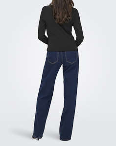 ONLY ONLINA LIFE L/S V-NECK TOP JRS