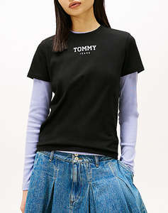 TOMMY JEANS TJW REG ESSENTIAL LOGO 2 TEE EXT