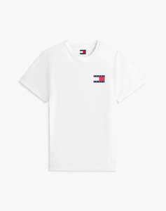 TOMMY JEANS TJM SLIM ESSENTIAL FLAG TEE EXT