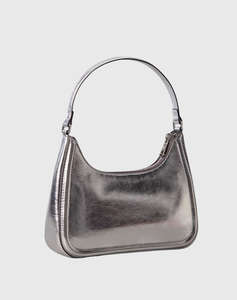 CALVIN KLEIN JEANS BOLD CK METALLIC SHOULDER BAG