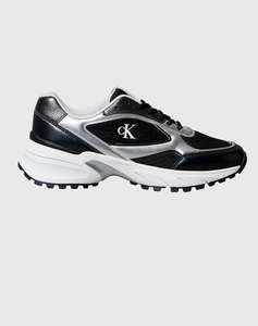 CALVIN KLEIN JEANS HIKE RUNNER LACEUP MESH MIX MET