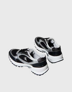 CALVIN KLEIN JEANS HIKE RUNNER LACEUP MESH MIX MET