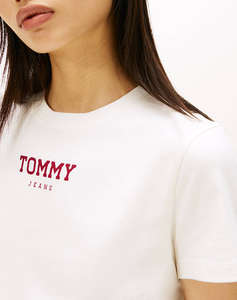 TOMMY JEANS TJW REG ESSENTIAL LOGO 2 TEE EXT