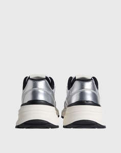 CALVIN KLEIN JEANS HIKE RUNNER LACE UP MESH MIX MET