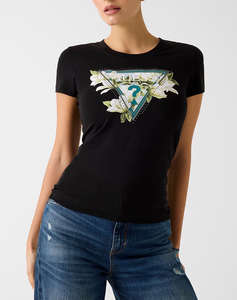 GUESS SS CN CAMELIA TRIANGLE TEE ДАМСКА БЛУЗА