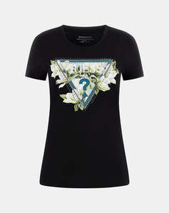 GUESS SS CN CAMELIA TRIANGLE TEE ДАМСКА БЛУЗА