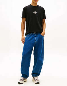 TOMMY JEANS TJM REG SIGN BLOCK SS TEE EXT