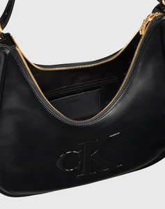 CALVIN KLEIN JEANS BOLD CK CRESCENT BAG
