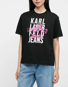 KARL LAGERFELD JEANS KLJ REG GRAFFITI LOGO