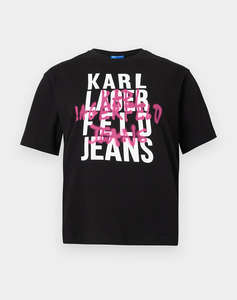 KARL LAGERFELD JEANS KLJ REG GRAFFITI LOGO