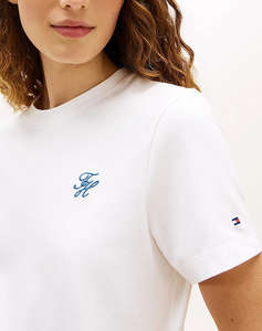 TOMMY HILFIGER TH SCRIPT REG C-NK SS TEE
