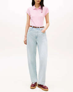 TOMMY HILFIGER TH SCRIPT SLIM SS POLO