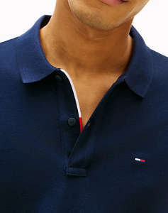 TOMMY JEANS TJM SLIM PLACKET POLO EXT